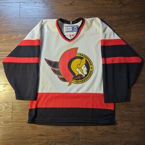 Vintage CCM Ottawa Senators Hockey Jersey Mens Medium Jason Spezza